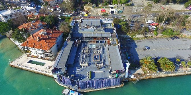 Saldırının Yaşandığı Ünlü Gece Kulübü, Havadan Görüntülendi