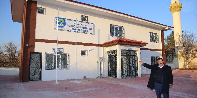 Sosyal Tesis Kısa Sürede Tamamlandı