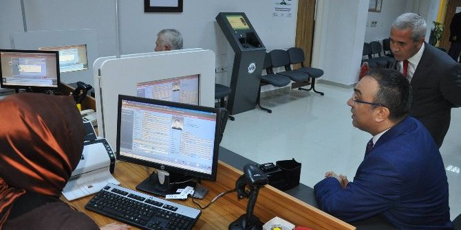 Dörtyol’da İlk Çipli Kimlik Başvurusu Yapıldı