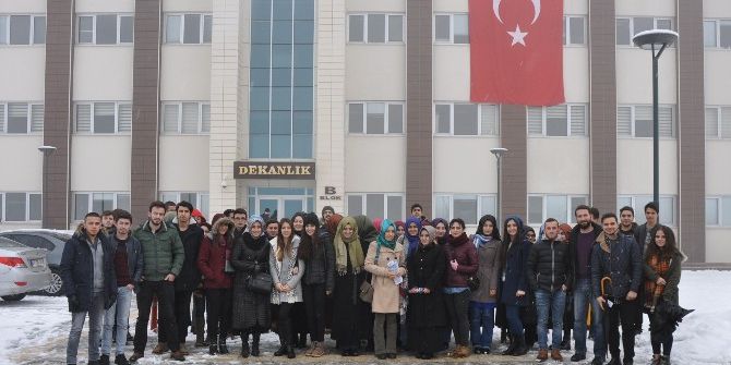 Öğrencilerinden Üniversiteye Ziyaret