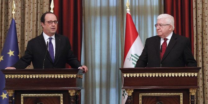 Hollande, Fuad Masum’la Görüştü