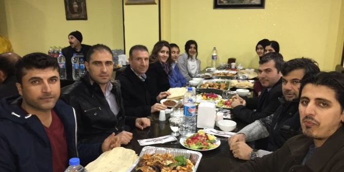 Cizre’de Başarılı Öğrenciler Yemekte Buluştu