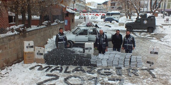 Malazgirt’te Kaçak Sigara Operasyonu