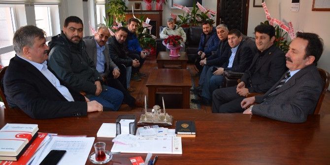 Milletvekili Çaturoğlu Kaymakam Eskioğlu’yu Ziyaret Etti