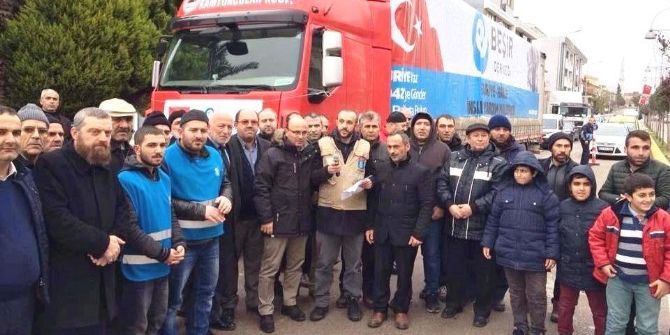 Altınova’dan Halep’e Yardım Eli