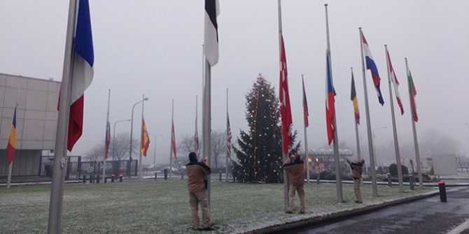 Nato, Türkiye İçin Bayrakları Yarıya İndirdi
