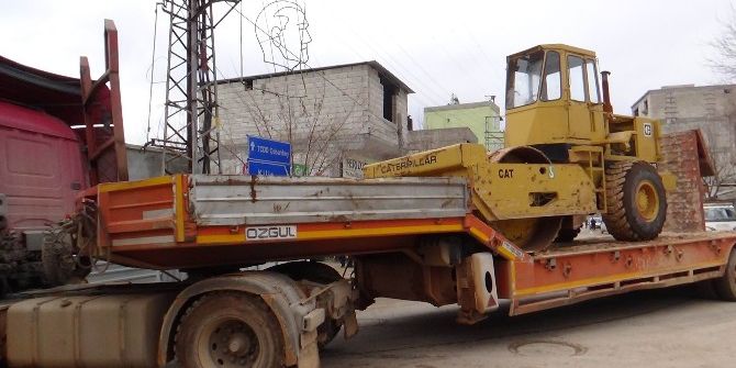El Bab’a Tank Ve İş Makinesi Sevk Edildi