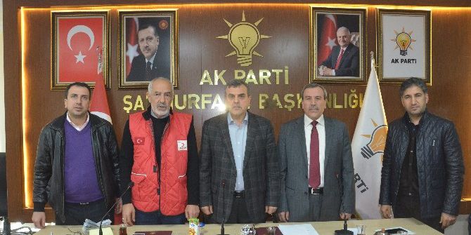 Ak Parti Viranşehir İlçe Başkanlığından Halep’e Yardım