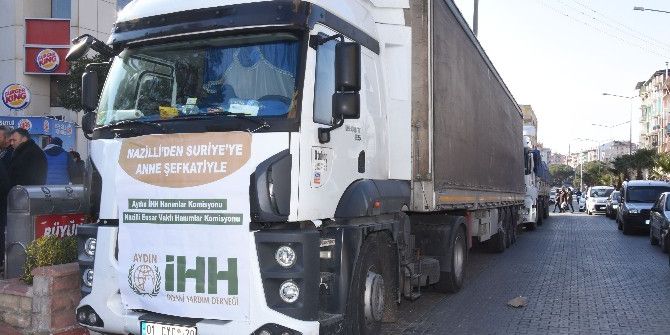 Nazilli’den Mazlumlara Yardım Eli Uzanmaya Devam Ediyor