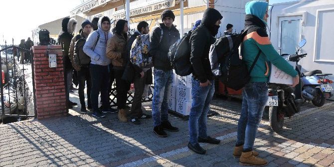 Çanakkale’de 44 Kaçak Göçmen Yakalandı