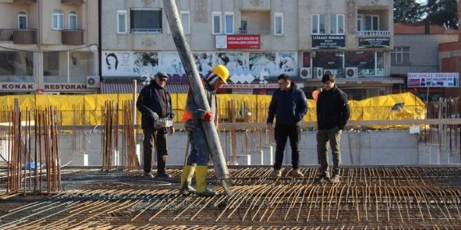 Fatsa Belediye Binası İnşaatı Devam Ediyor