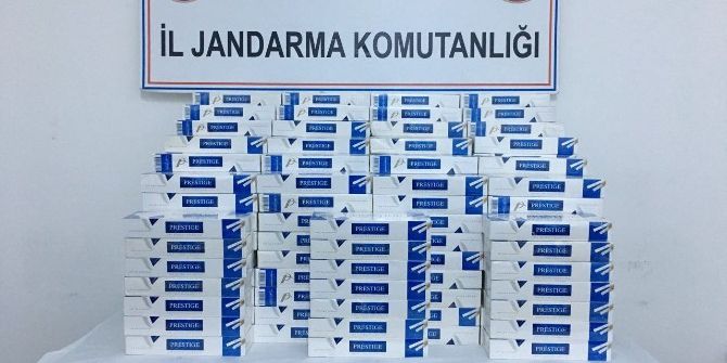 Yolcu Otobüsünde 2 Bin 970 Paket Kaçak Sigara Ele Geçirildi