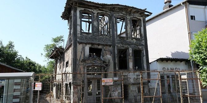 Alicanlar Konağı Restorasyon Çalışmaları Başlatıldı