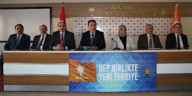 Ak Parti Genel Merkez Teşkilat Başkan Yardımcısı Aydın Van’da