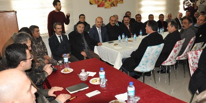 Kaymakam Uzan, Kanaat Önderleri İle Buluştu