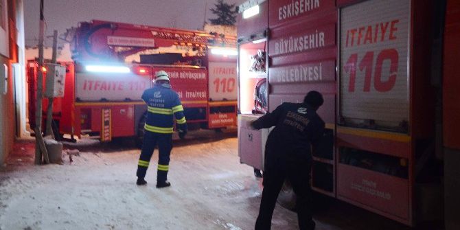 Eskişehir’de Apartman Yangını