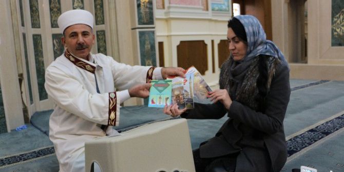 Rus Uyruklu Kadın Müslüman Oldu