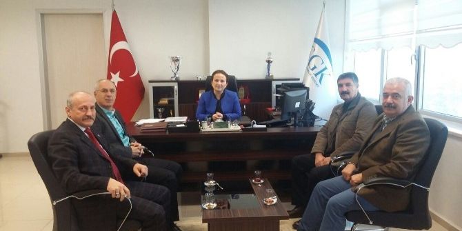 Tes-iş’ten Sgk Müdürü Yılmaz’a Ziyaret