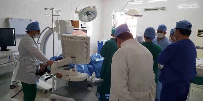 Tika’dan Özbekistan’daki Hastanelere Tıbbi Donanım Desteği