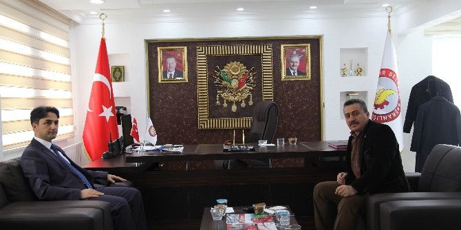 Kaymakam Erdoğan’dan Başkan Tutal’a İade-i Ziyaret