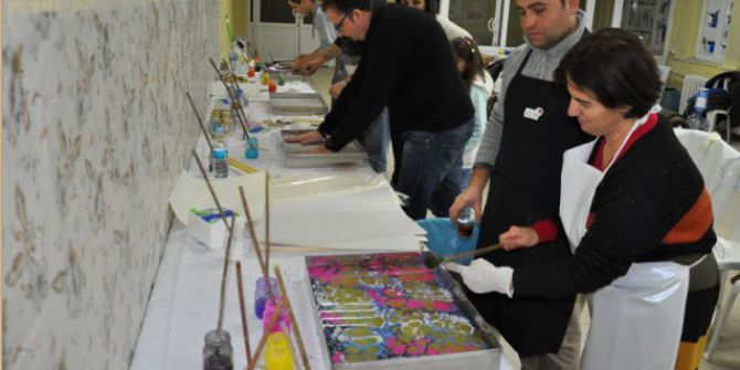 Simav Belediyesi’nden Ebru Ve Hat Sanatı Kursu