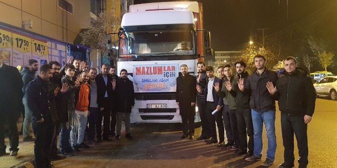 Ak Parti Kolları Başkanlığının Yardım Tırı Yola Çıktı