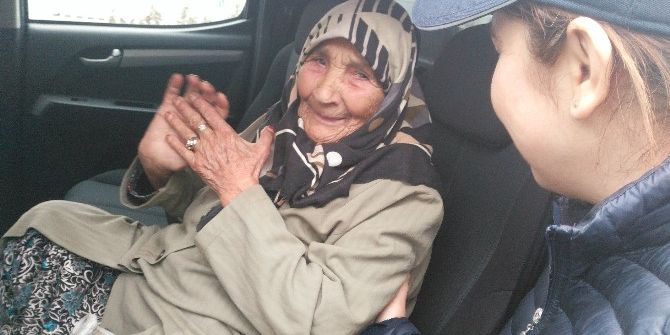 Kaybolan Yaşlı Kadının İmdadına Mobil Zabıta Ekipleri Yetişti