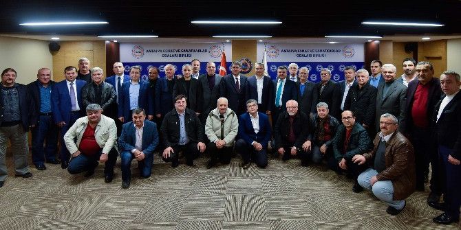 Başkan Uysal Oda Başkanlarıyla Bir Araya Geldi