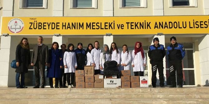 Tokat’tan Aladağ’a Yardım Eli