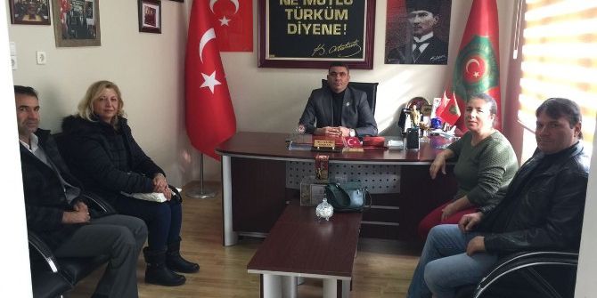 Chp’li Şehit Ve Gaziler Komisyonu Üyelerinden Şehit Ve Gaziler Derneği’ne Ziyaret