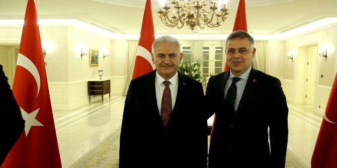 Mersin Giad Yönetimi Başbakan Yıldırım’ı Ziyaret Etti