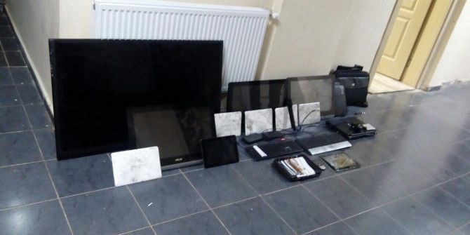 Okuldan Hırsızlık Yapanlar Yakalandı