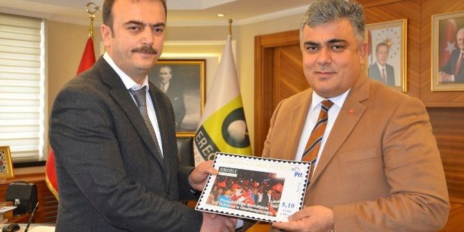 Ereğli Belediyesi, Resmi Yazışmalarda "15 Temmuz" Temalı Pullar Kullanacak