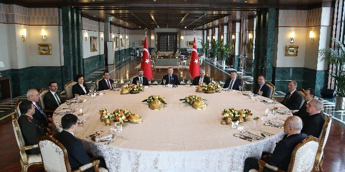Erdoğan, Yasama, Yürütme, Yargı Organı Temsilcileri İle Bir Araya Geldi