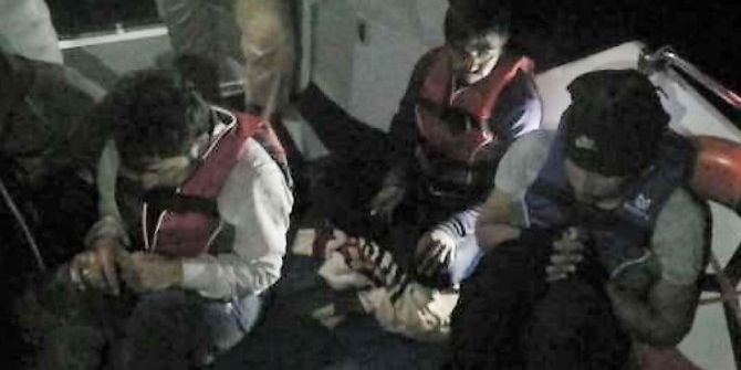 Bodrum’da Sahil Güvenlik Ekipleri 14 Mülteciyi Kurtardı