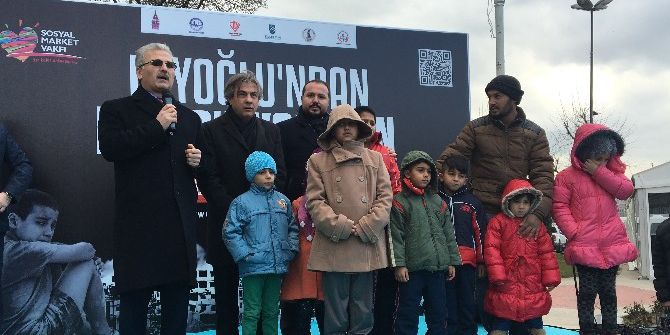 Beyoğlu’ndan Halep’e 6 Tır İhtiyaç Malzemesi