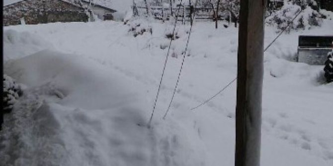 Tarsus’ta Kar Köylerde Hayatı Felç Etti