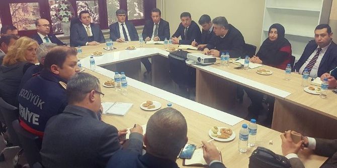 Başkan Bakıcı, Başkan Yardımcıları Ve Birim Müdürleri İle 2016 Yılını Değerlendirdi