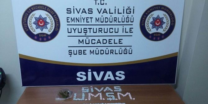 Sivas’ta Uyuşturucu Madde Ticaretine 3 Tutuklama