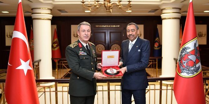 Suudi Arabistan Savunma Bakanı Yardımcısı Orgeneral Akar’ı Ziyaret Etti