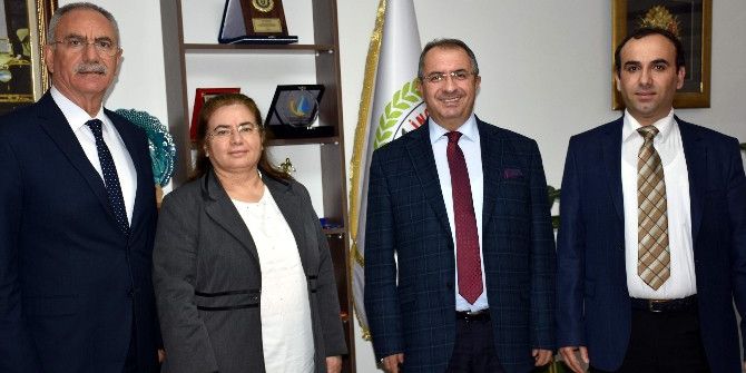 Adü’den Başkan Kale’ye Ziyaret