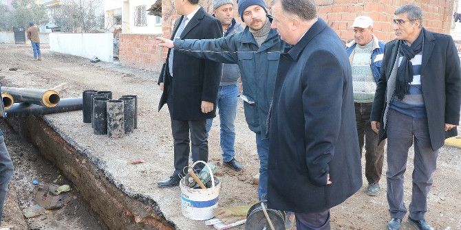 Soma Bölgesel Isıtma Çalışmaları Yerinde İncelendi
