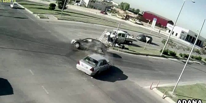 Adana’da Mobese’lere Yansıyan Kazalar Pes Dedirtti