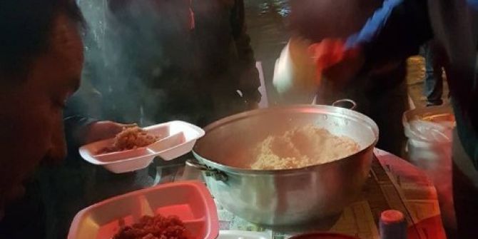 Lapsekili Avcılardan Geleneksel Pilav İkramı