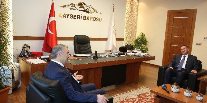 Başkan Çelikten Baro Ziyareti