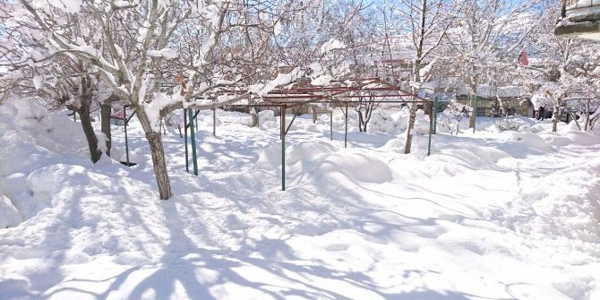 Silifke’nin Yüksek Kesimleri Kara Teslim