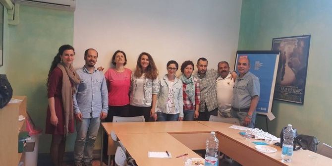 Çiçeklidede Ortaokulu Öğretmenleri İtalya’da Kursa Katıldı