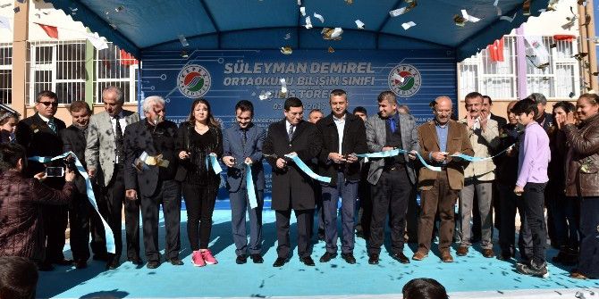 Başkan Tütüncü, Bilgisayar Sınıfı Açılışına Katıldı