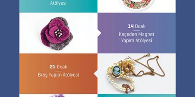 Atölye Çalışmaları Yeni Yılda Da Kadınları Bekliyor