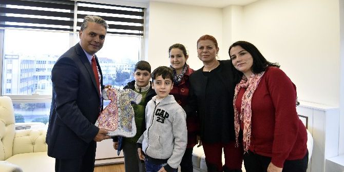 Başkan Uysal’a Trafik Parkı Teşekkürü